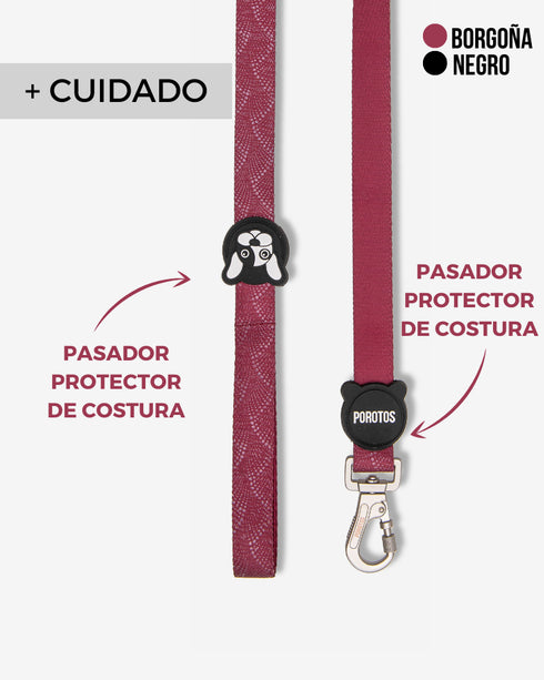 Correa Extra Larga VULKAN Borgoña